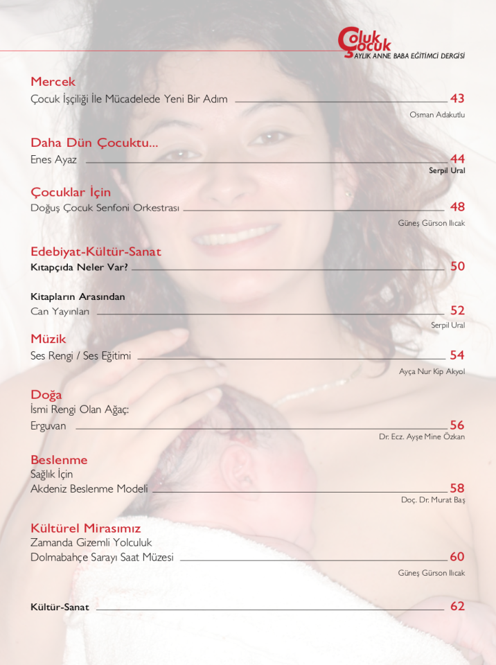 Çoluk Çocuk Aylık Anne Baba Eğitim Dergisi Sayı:71