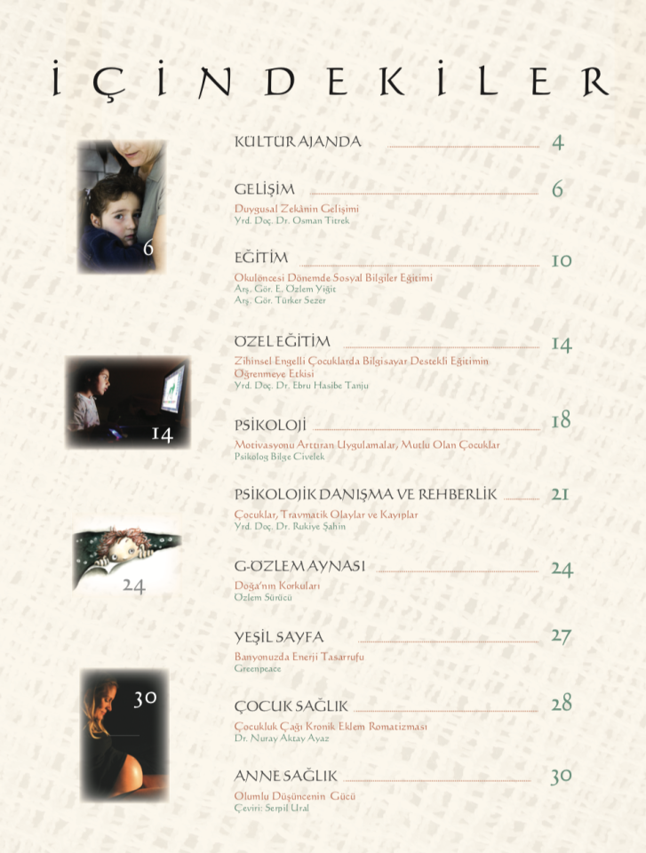 Çoluk Çocuk Aylık Anne Baba Eğitim Dergisi Sayı:87