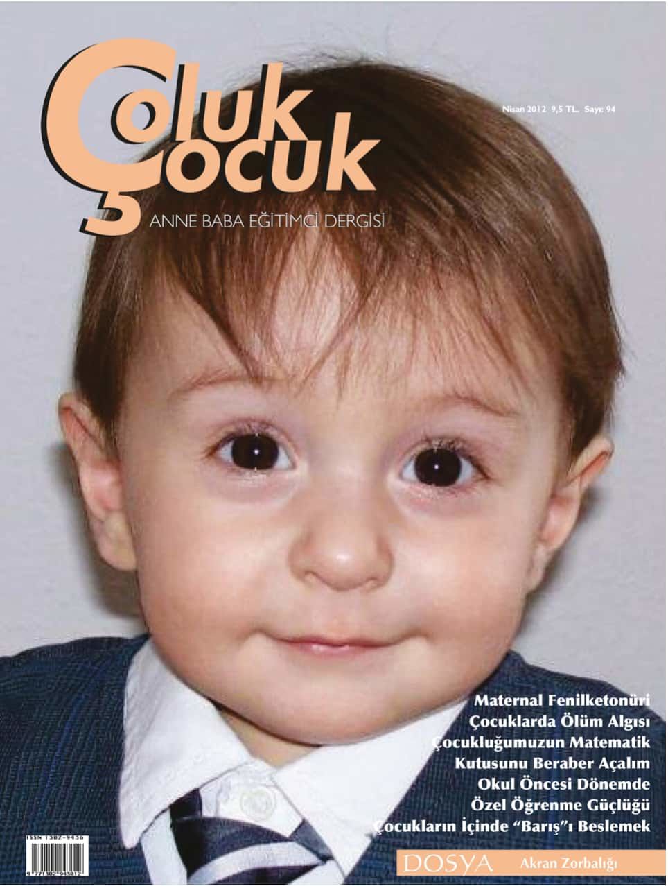 Çoluk Çocuk Aylık Anne Baba Eğitim Dergisi Sayı:94