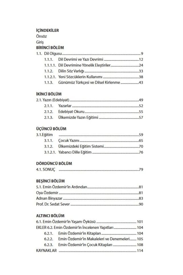 Emin Özdemir'in Dil, Edebiyat ve Eğitim Anlayışı
