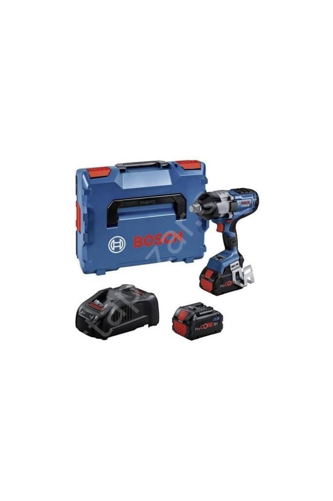 Bosch GDS 18V-1600 HC Çift Akülü 8 Ah Somun Sıkma Makinesi