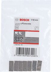 Bosch - Standard Seri Sulu Elmas Karot Ucu Segmanı 82mm 1 1/4'' 7'li