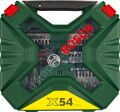 Bosch - X-Line 54 Parça Cırcır El Tornavidalı Karışık Aksesuar Seti 2607010610