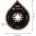 Bosch Expert Avz 70 Rt4 10'lu Starlock Derzleme Tabanı 2608900042
