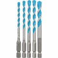 Bosch Expert Hex-9 Multiconstruction Delme Ucu Seti 4/5/6/6/8 mm 5 Parça