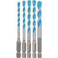 Bosch Expert Hex-9 Multiconstruction Delme Ucu Seti 4/5/6/6/8 mm 5 Parça