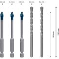 Bosch Expert Hex-9 Hardceramic Delme Ucu Karışık Seti 6 mm 5 Parça