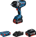 Bosch Professional GDS 18V-1000 (2 x 5.0 Ah; L-Boxx) Akülü Darbeli Somun Sıkma Makinesi 06019J8304