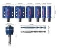 Bosch Expert 9 Parça Sert Malzemeleri Için Panç Seti 2608900445