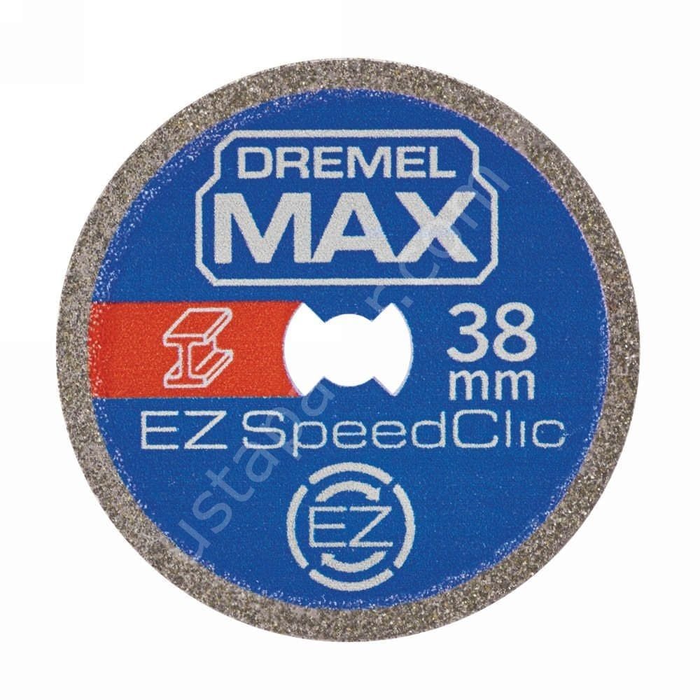 Dremel MAX  EZ SpeedClic: Metal Kesme Diskleri 12'li Paket (SC456DM) 2615S456DM