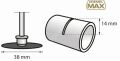 Dremel MAX  EZ SpeedClic: Metal Kesme Diskleri 12'li Paket (SC456DM) 2615S456DM
