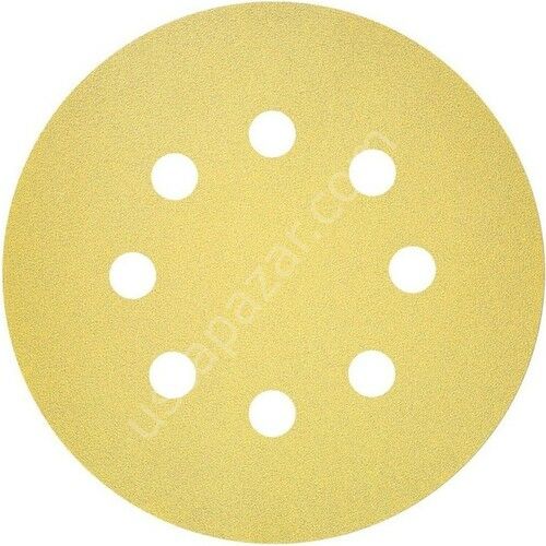 Bosch One Çok Amaçlı Zımpara 125MM 8 Delikli (100 Kum) 50 'li Paket