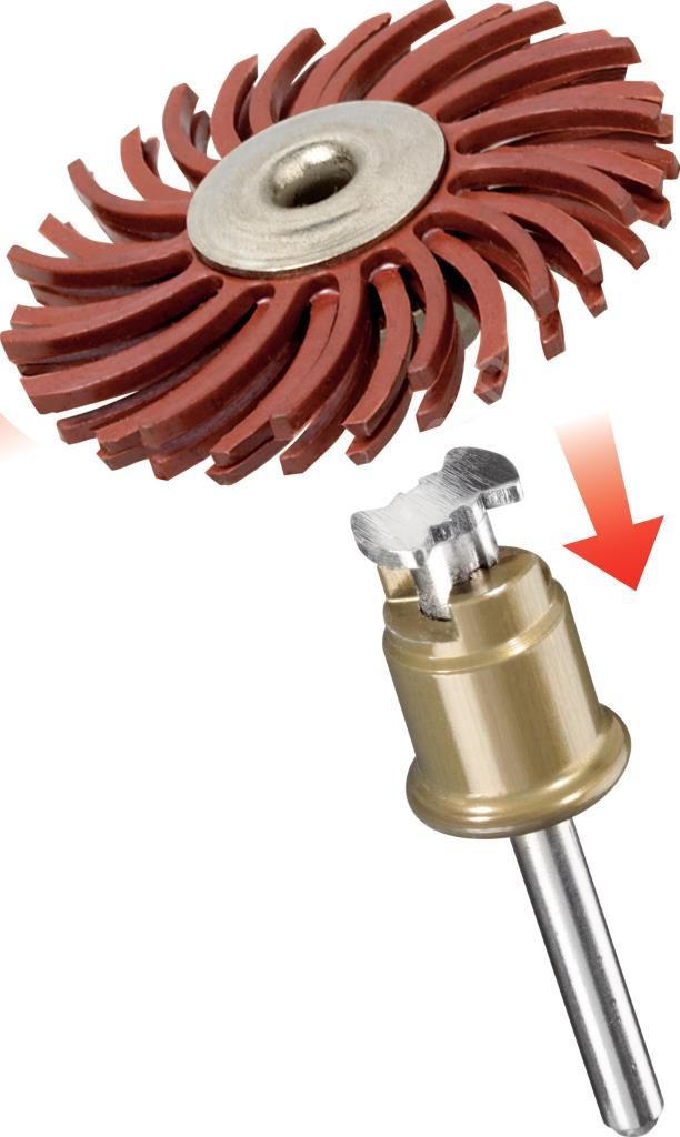 Dremel® EZ SpeedClic: Detay Aşındırıcı Fırça 220 kumlu (473S) 2615S473JA