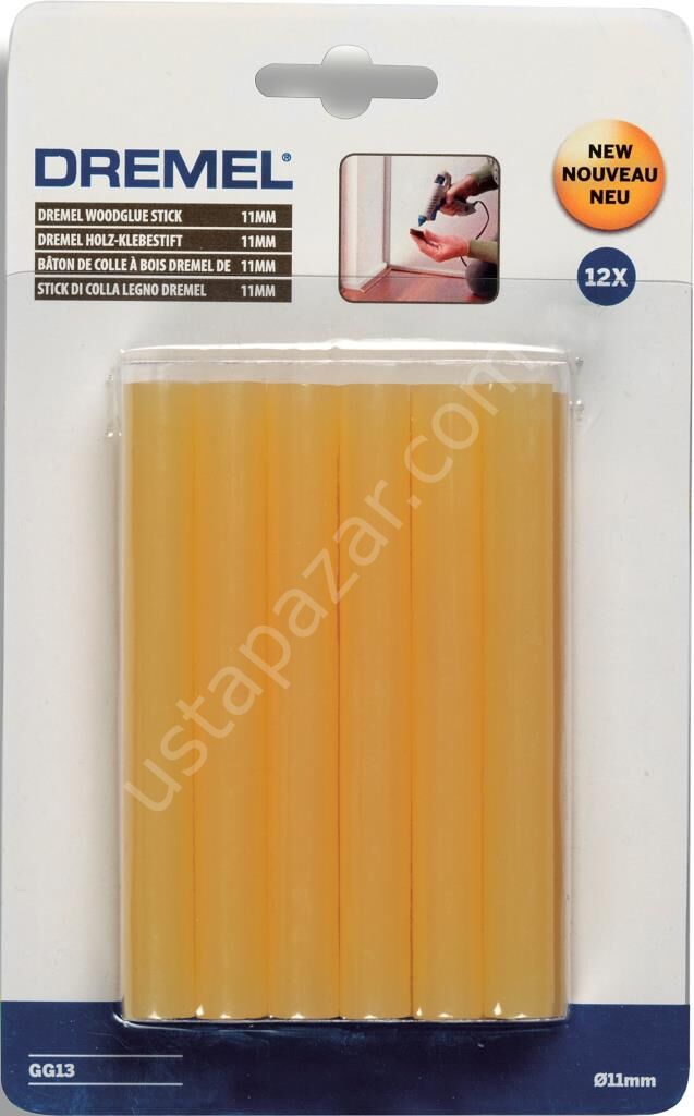 DREMEL® 11 mm Ahşap Tutkal Çubukları (GG13) 2615GG13JA