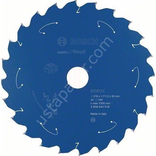 Bosch Exw Daire Testere Bıçağı 216*30 mm 24 D E/c