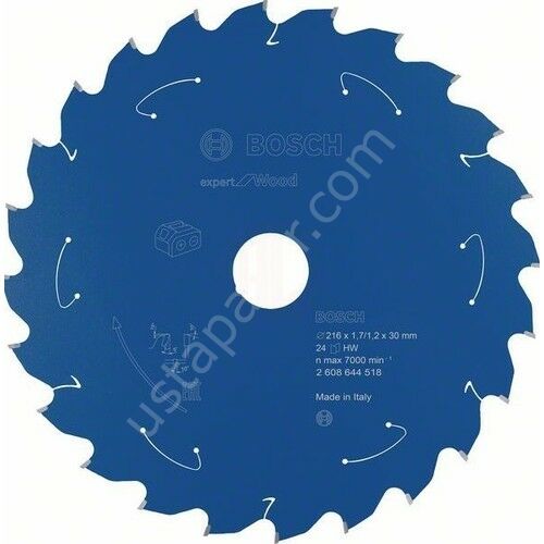 Bosch Exw Daire Testere Bıçağı 216*30 mm 24 D E/c