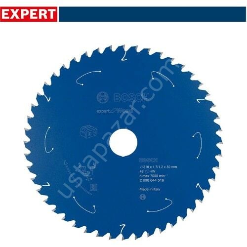 Bosch Expert 216X30 mm 48 Diş Ahşap Daire Testere 2608644519
