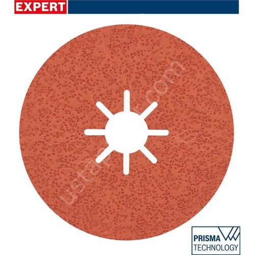 Bosch R782 Expert 180 mm 36 Kum Inox Disk Zımpara 25'li 2608621828