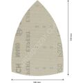 Bosch M480 100X150 mm 320 Kum Elek Telli Net Zımpara 2608900732