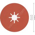 Bosch R782 Expert 180 mm 120 Kum Inox Disk Zımpara 25'li 2608621831
