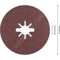 Bosch R781 Expert 115 mm 80 Kum Metal Disk Zımpara 2608621781