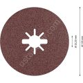Bosch R781 Expert 115 mm 80 Kum Metal Disk Zımpara 2608621781