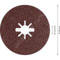 Bosch R781 Expert 125 mm 36 Kum Metal Disk Zımpara 2608621782