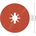 Bosch R782 Expert 125 mm 60 Kum Inox Disk Zımpara 5'li 2608621809
