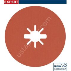 Bosch R782 Expert 125 MM120 Kum Inox Disk Zımpara 5'li 2608621811