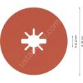 Bosch R782 Expert 125 MM120 Kum Inox Disk Zımpara 5'li 2608621811