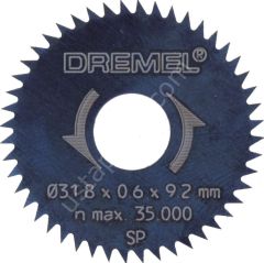 DREMEL® Yarık/Çapraz Kesim Bıçağı 31,8 mm (546)