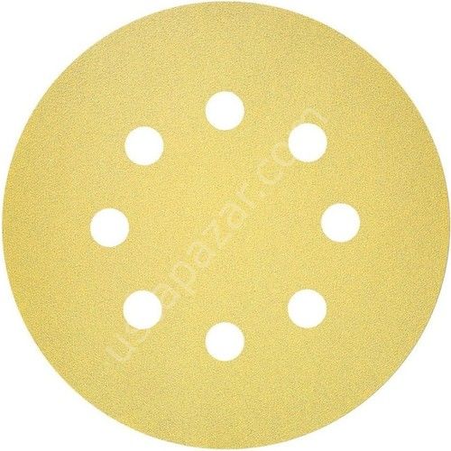 Bosch One Çok Amaçlı Zımpara 125MM 8 Delikli (150 Kum) 50 'li Paket