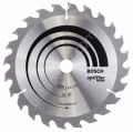 Bosch - Optiline Serisi Ahşap için Daire Testere Bıçağı 190*20/16 mm 24 Diş 2608640612