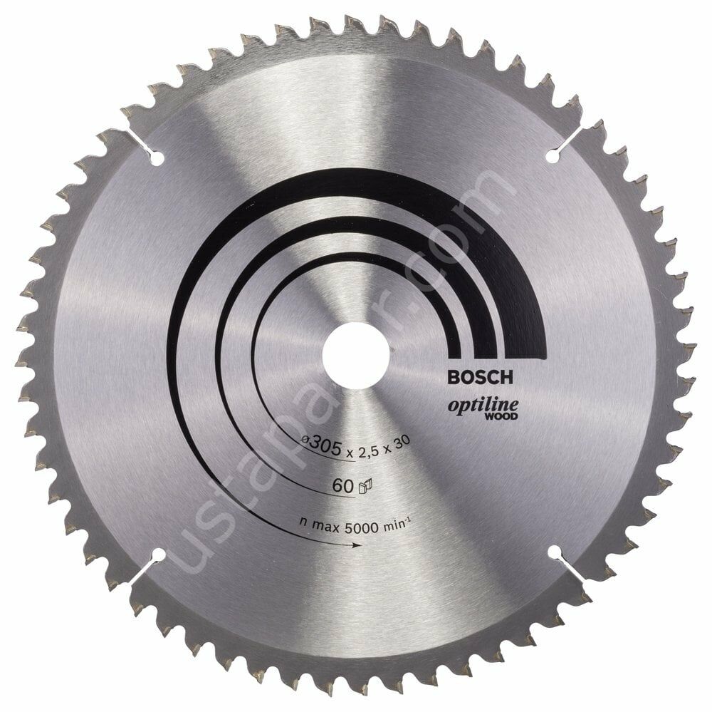 Bosch - Optiline Serisi Ahşap için Daire Testere Bıçağı 305*30 mm 60 Diş 2608640441