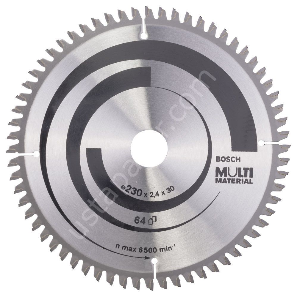 Bosch - Standard for Serisi Çoklu Malzeme için Daire Testere Bıçağı 230*30 mm 64 Diş 2608640513