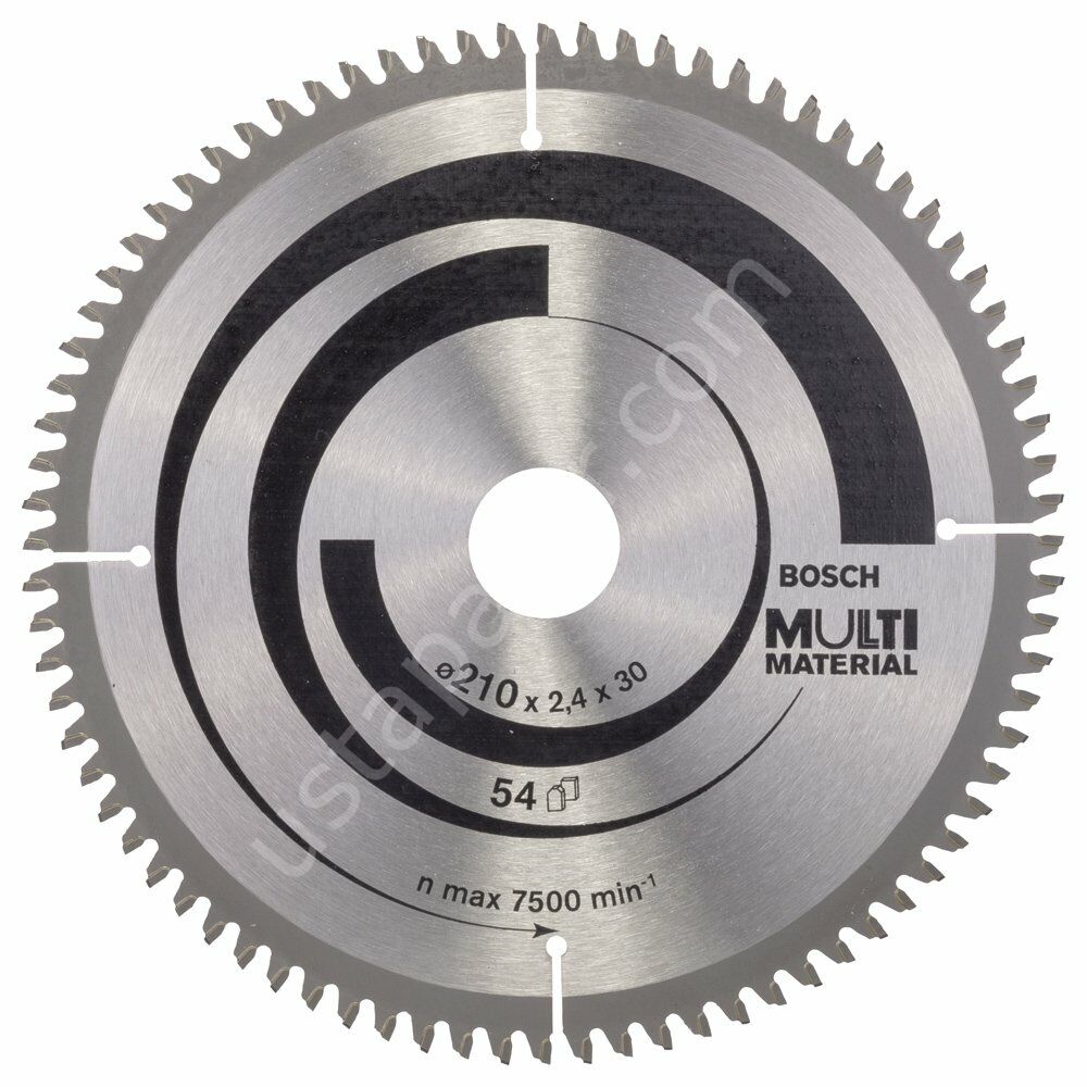 Bosch - Standard for Serisi Çoklu Malzeme için Daire Testere Bıçağı 210*30 mm 80 Diş 2608640445