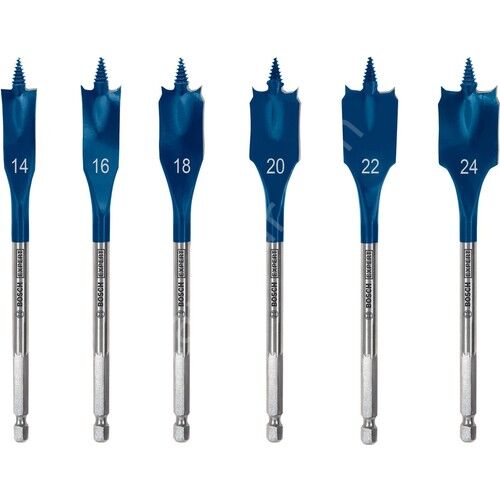 Bosch 14-24 mm 6’lı Expert Yaprak Matkap Ucu Seti 2608900332