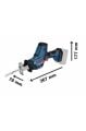 Bosch Gsa 18 V-Lı C Akülü Tilki Kuyruğu Testere 18 Volt 0615990M3Y