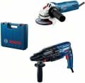 Bosch GBH 240 Kırıcı Delici + GWS 750-125 S Taşlama Elektrikli El Aleti Seti