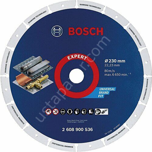 Bosch Expert 230 mm Elmas Metal Kesme Diski