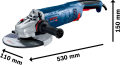 Bosch Professional GWS 24-230 JZ Büyük Taşlama Makinesi 06018C3301