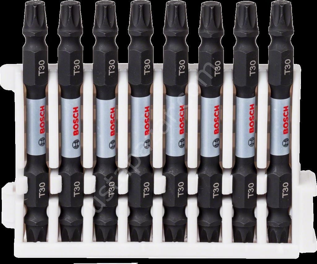 Bosch - Impact Control Serisi Çift Taraflı Vidalama Ucu 8'li T30 *65mm 2608522341