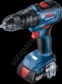 Bosch Professional Bosch GSB 18V-50 Çift Akülü 2 Ah Darbeli Vidalama Makinesi 06019H5100