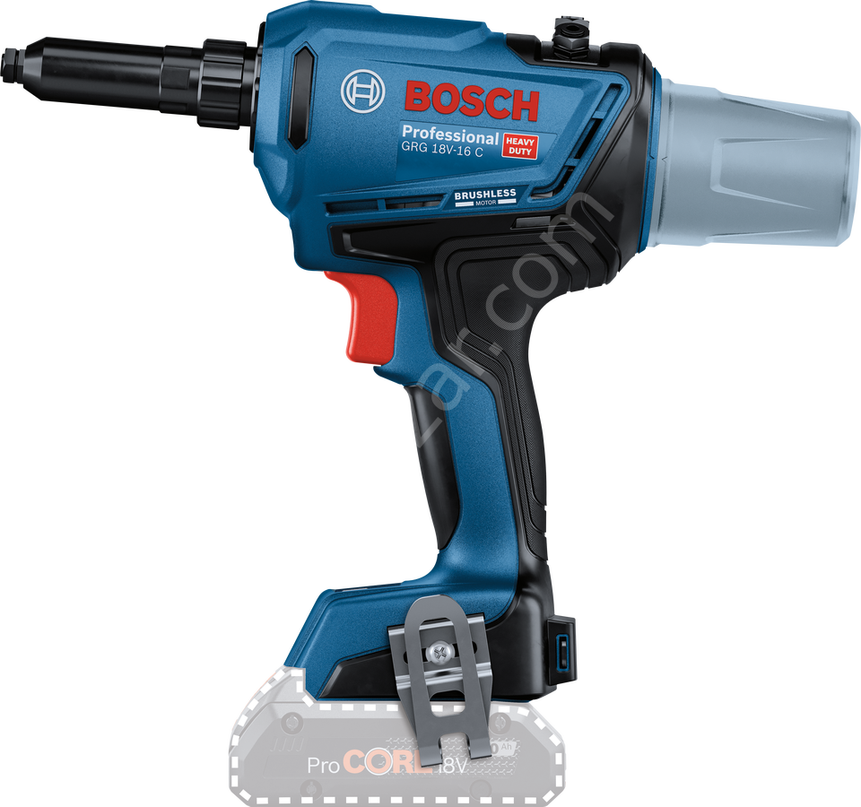 Bosch Professional GRG 18V-16 C SOLO Akülü Perçin Tabancası 06019K5000