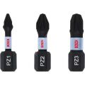 Impact Yıldız Bits Uç PZ1/2/3X25 mm 3'lü 2608522471