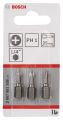Bosch - Extra Hard Serisi Vidalama Ucu PH1*25 mm 3'lü 2607001508