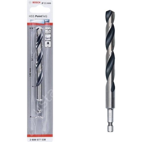 Bosch Hss Point Teq Hex Metal Matkap Ucu 11MM  - 2608577538