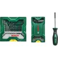 Bosch X-Line 15 Parça Delme 25 Parça Vidalama Ucu Seti + Tornavida