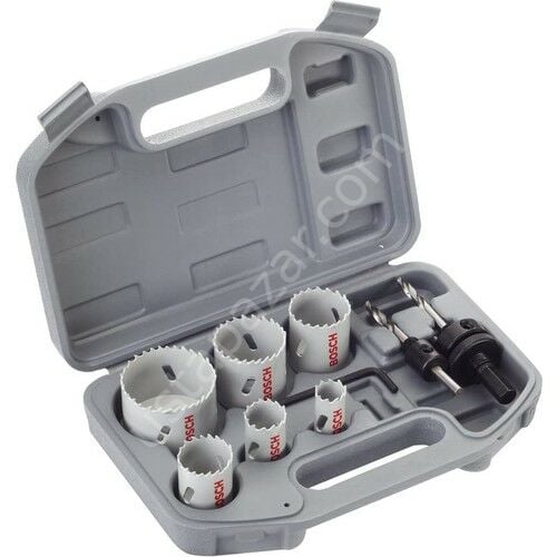 Bosch 9 Parça Hss Panç Delik Açma Elektrikçi Seti 2608580868