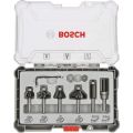 Bosch Freze Seti 6 Parça Karışık 8 mm (Pro) 2607017469